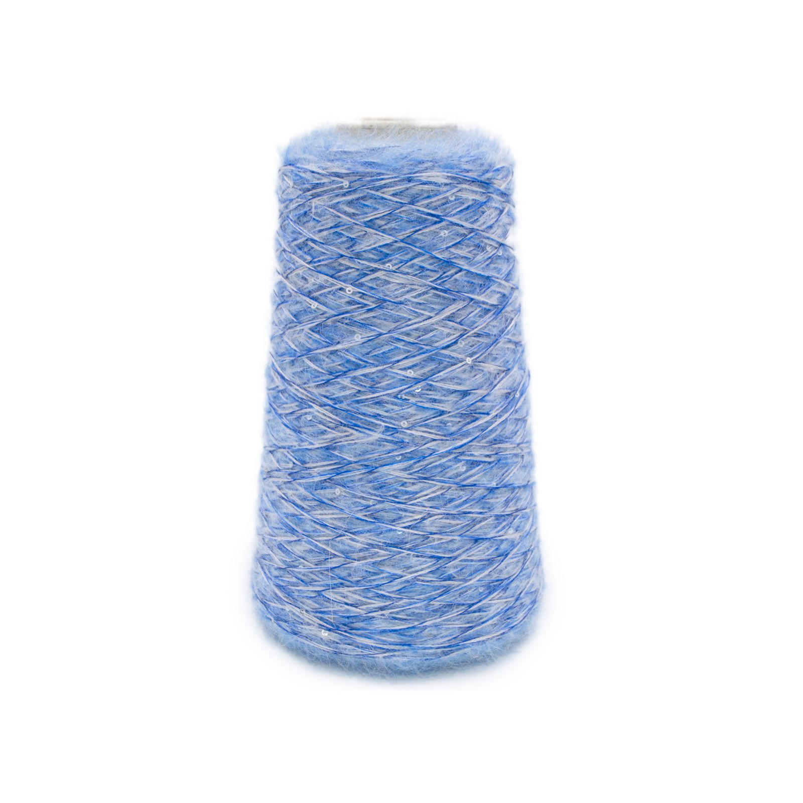 27% Kid Mohair, 24% Silk, 21% Polyamide, 15% Mohair, 10% Cashmere wool, 3% Merino wool, Sequins 27% Kid Mohair, 24% Silk, 21% Polyamide, 15% Mohair, 10% Cashmere wool, 3% Merino wool, Sequins