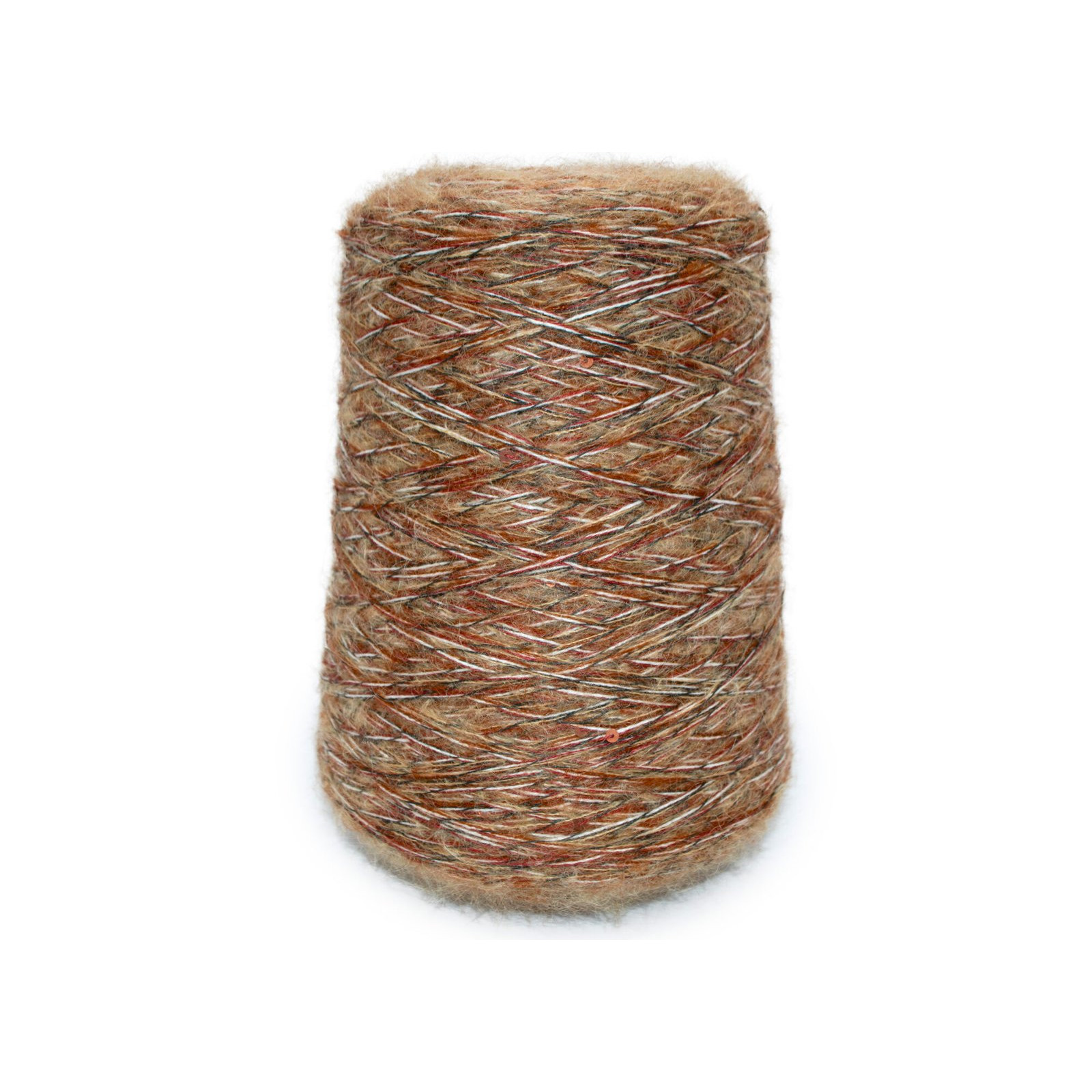 29% Kid Mohair, 29% Silk, 15% Merino wool, 13% Polyamide, 7% Cashmere wool, 7% Alpaca wool, Sequins 29% Kid Mohair, 29% Silk, 15% Merino wool, 13% Polyamide, 7% Cashmere wool, 7% Alpaca wool, Sequins