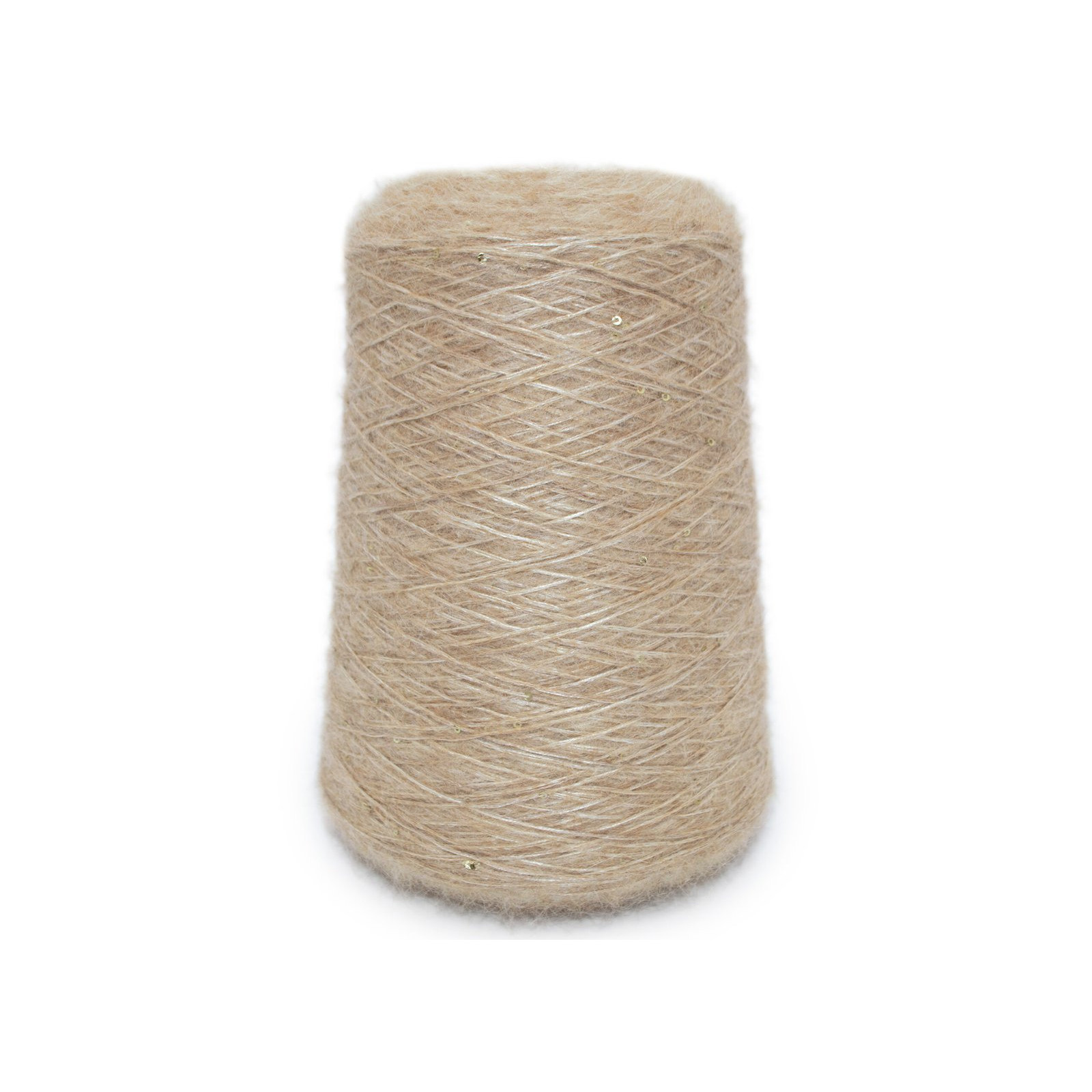 31% Kid Mohair, 16% Silk, 16% Alpaca, 11% Cashmere wool, 7% Merino wool, 19% Polyamide, Sequins 31% Kid Mohair, 16% Silk, 16% Alpaca, 11% Cashmere wool, 7% Merino wool, 19% Polyamide, Sequins