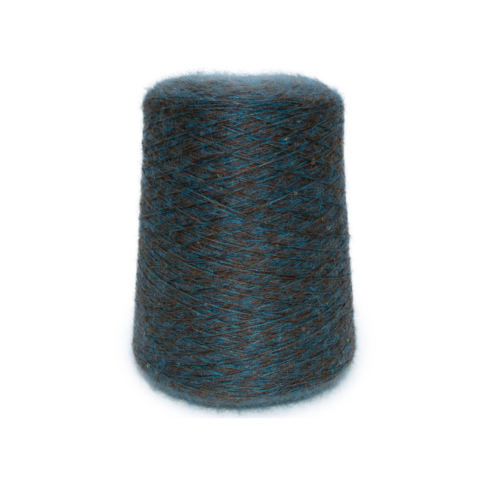 33% Kid Mohair, 38% Silk, 11% Cashmere wool, 18% Polyamide, Sequins 33% Kid Mohair, 38% Silk, 11% Cashmere wool, 18% Polyamide, Sequins