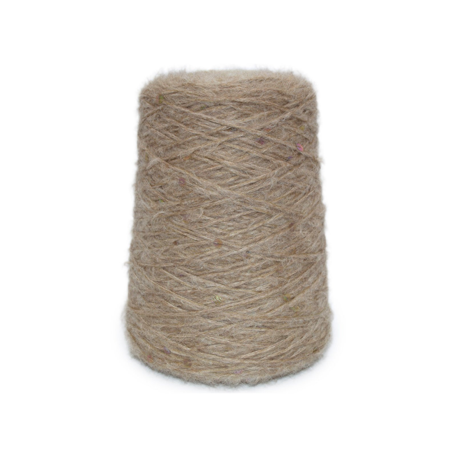 33% Suri Baby Alpaca, 32% Merino wool, 23% Kid Mohair, 9% Cashmere wool, 3% Polyamide, Sequins 33% Suri Baby Alpaca, 32% Merino wool, 23% Kid Mohair, 9% Cashmere wool, 3% Polyamide, Sequins
