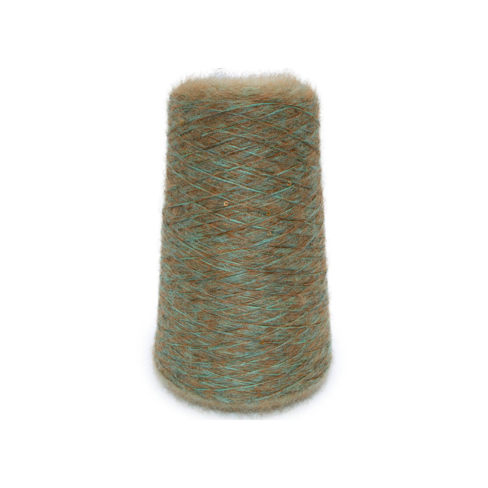 37% Kid Mohair, 27% Silk, 13% Polyamide, 11% Cashmere wool, 12% Merino wool, Sequins 37% Kid Mohair, 27% Silk, 13% Polyamide, 11% Cashmere wool, 12% Merino wool, Sequins