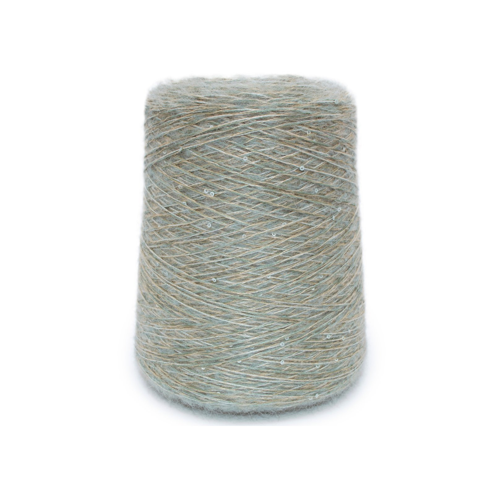 42% Silk, 18% Kid Mohair, 17% Alpaca wool, 10% Cashmere wool, 13% Polyamide, Sequins 42% Silk, 18% Kid Mohair, 17% Alpaca wool, 10% Cashmere wool, 13% Polyamide, Sequins