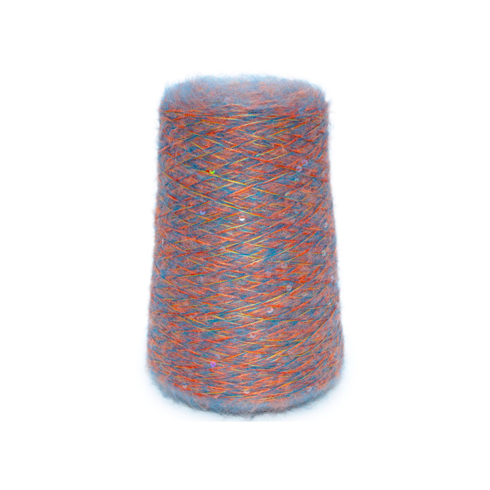 48% Kid Mohair, 25% Merino wool, 14% Silk, 2% Cashmere wool, 11% Polyamide, Sequins 48% Kid Mohair, 25% Merino wool, 14% Silk, 2% Cashmere wool, 11% Polyamide, Sequins