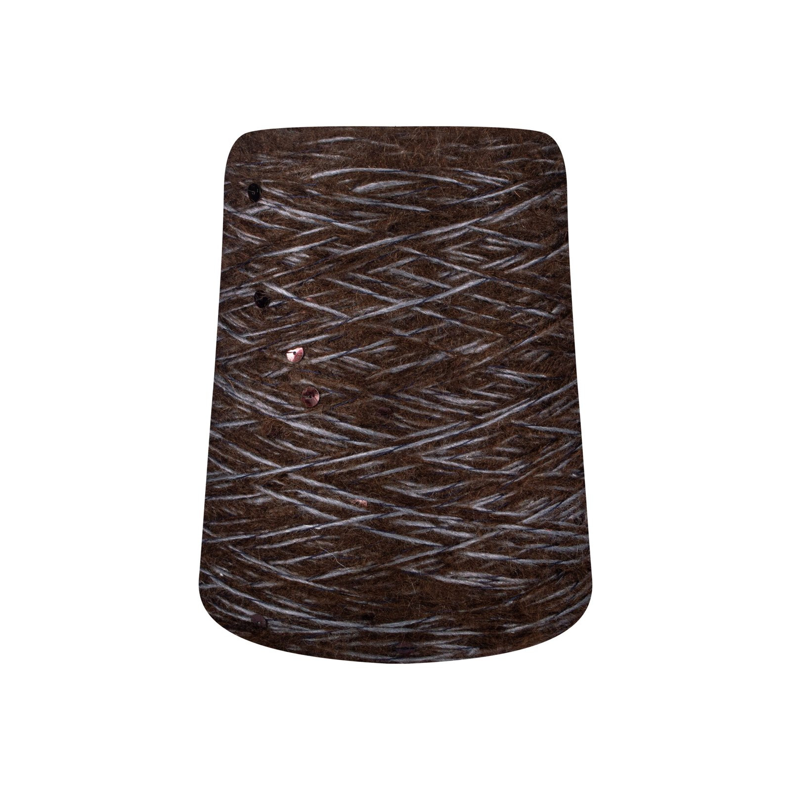 53% Mohair, 27% Merino, 15% Silk, 1% Cashmere, 4% Elastane, Sequins (5mm) 53% Mohair, 27% Merino, 15% Silk, 1% Cashmere, 4% Elastane, Sequins (5mm)