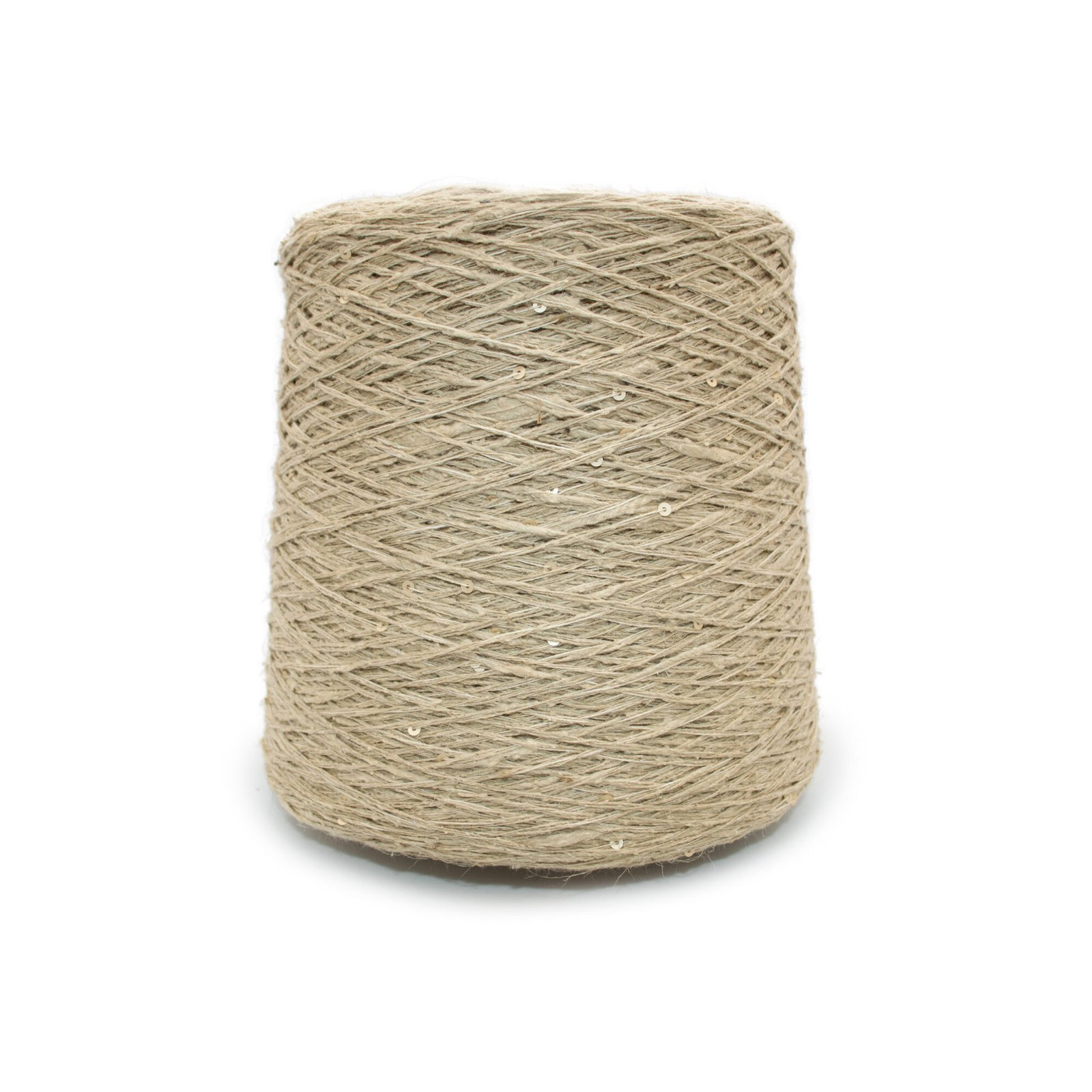62% Wild silk (bourette), 27% Linen, 11% Cotton, Sequins (35 gr.) 62% Wild silk (bourette), 27% Linen, 11% Cotton, Sequins (35 gr.)