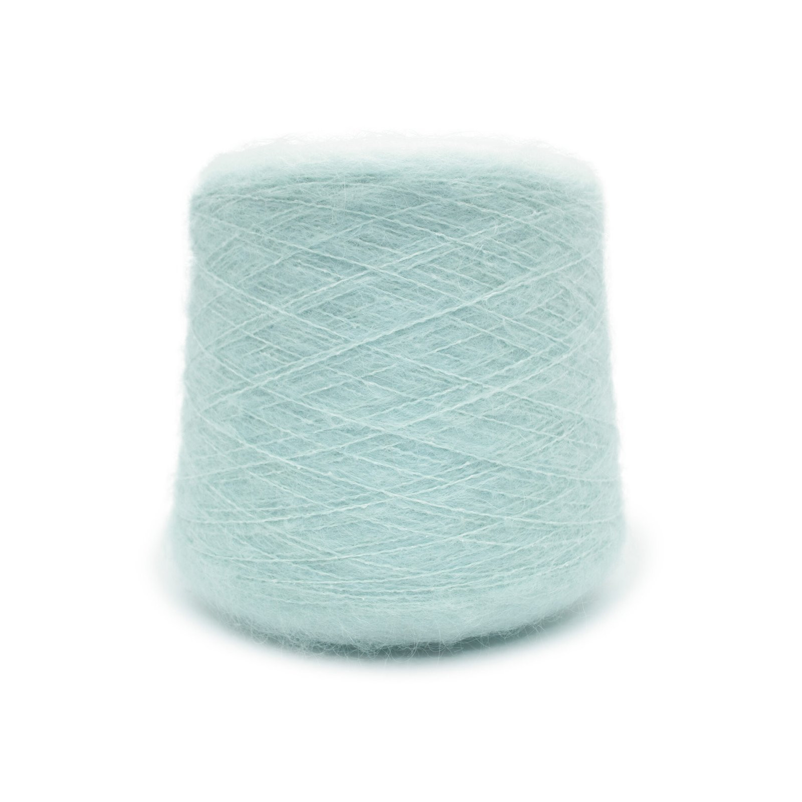 80% Super fine kid mohair, 15% Silk, 5% Merino wool 80% Super fine kid mohair, 15% Silk, 5% Merino wool