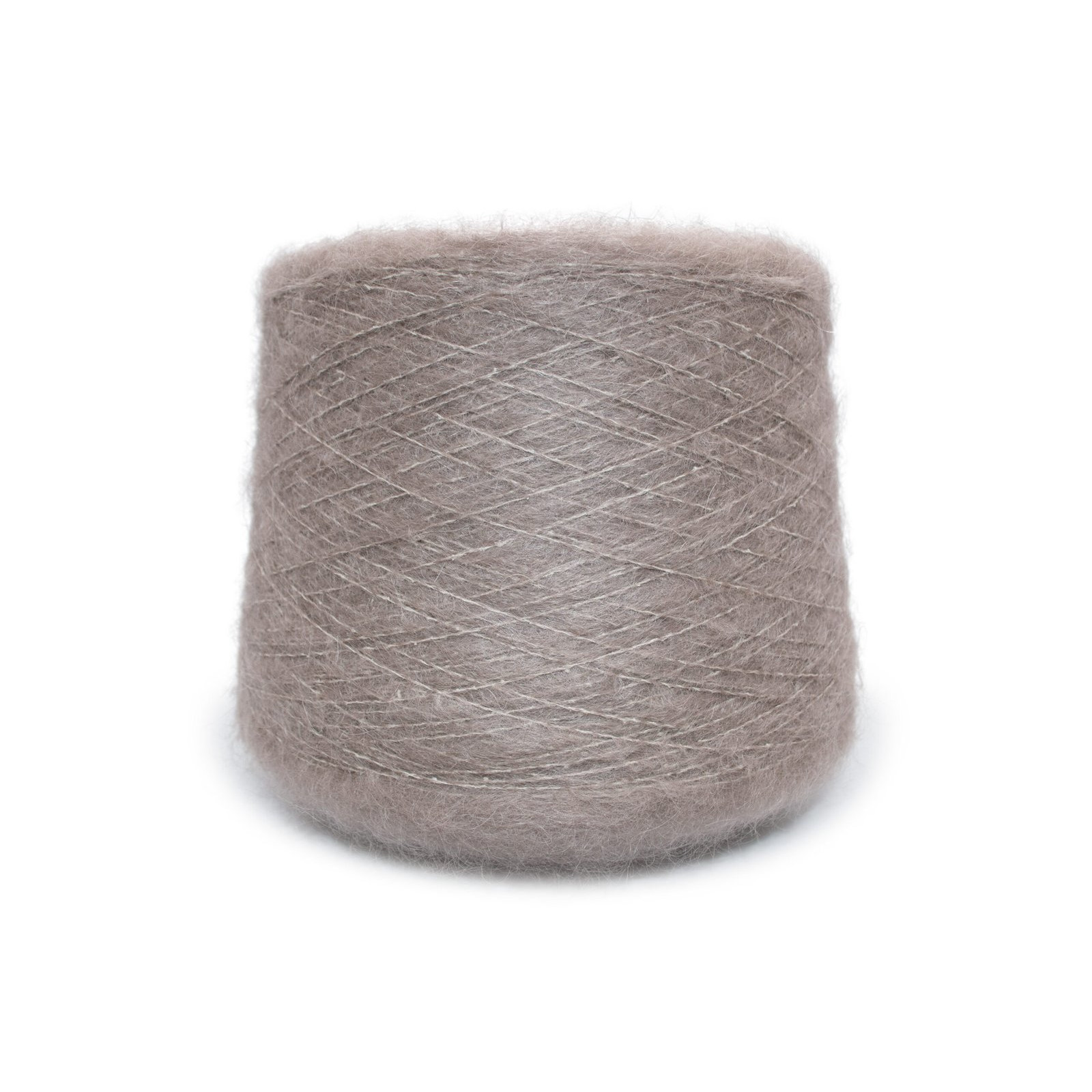 80% Super fine kid mohair, 15% Silk, 5% Merino wool 80% Super fine kid mohair, 15% Silk, 5% Merino wool