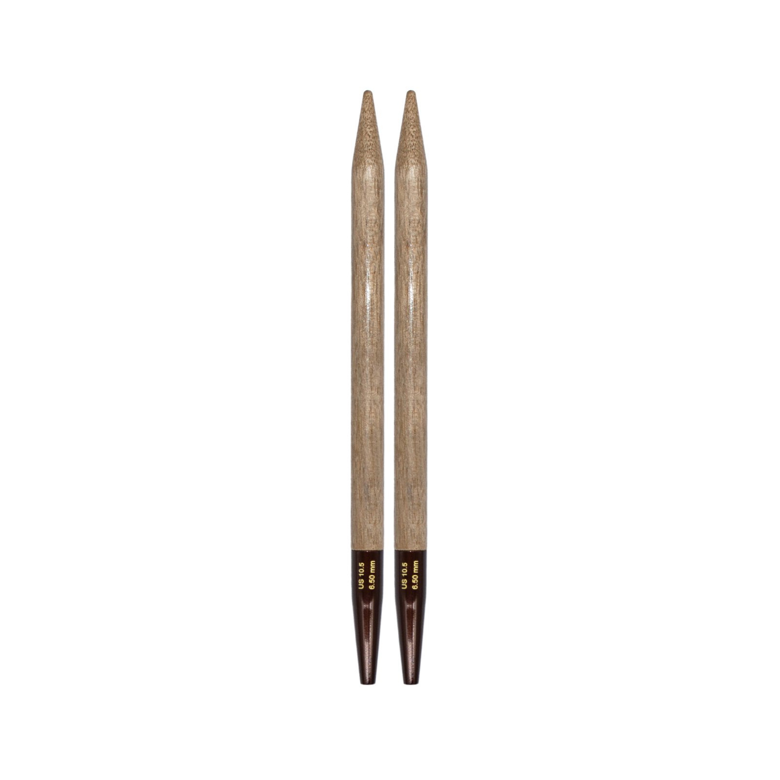 LYKKE Umber Interchangeable Wooden Needles - size 6,50mm LYKKE Umber Interchangeable Wooden Needles - size 6,50mm
